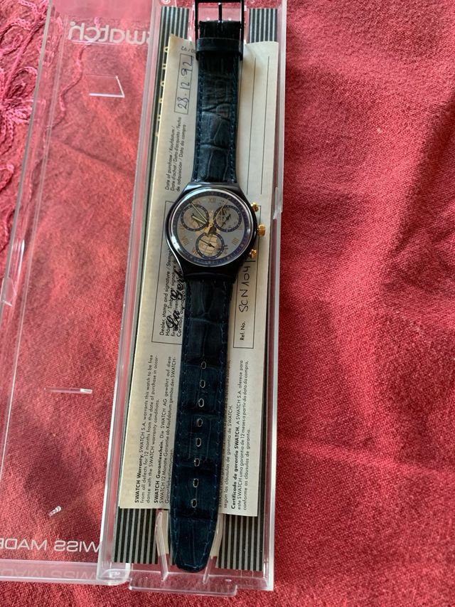 swatch  crono time less nuovo