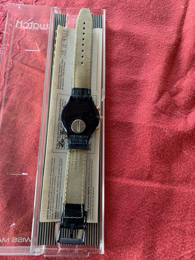 swatch  crono time less nuovo