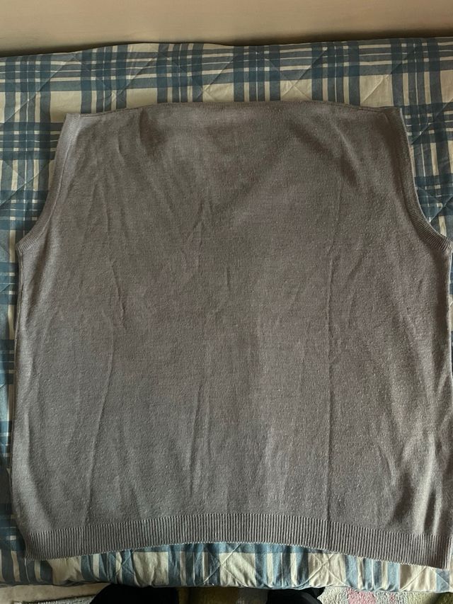 Gilet uomo misto lana 