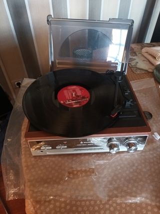 Tocadiscos estilo retro