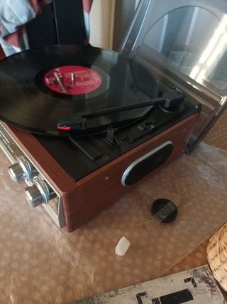 Tocadiscos estilo retro