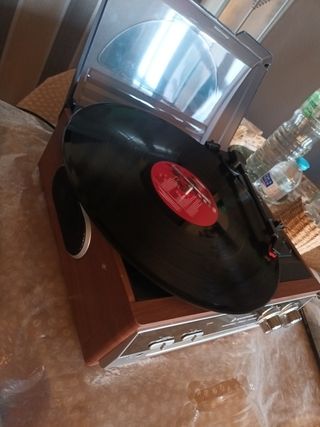 Tocadiscos estilo retro