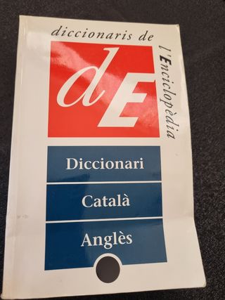 Diccionari català anglès