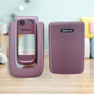 Carcasa original Nokia 6131 rosa