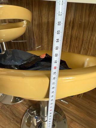 Taburetes cocina verdes