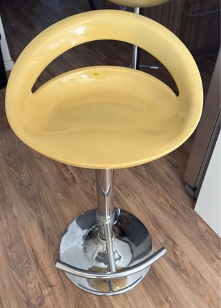 Taburetes cocina verdes