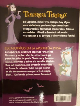 Libro Tenebrosa Tenebrax(Geronimo Stilto