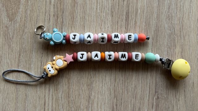 Chupetero/Llavero personalizado