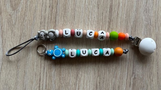 Chupetero/Llavero personalizado