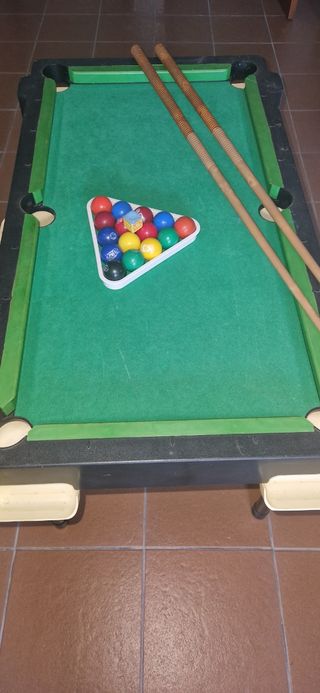 Mesa billar juguete