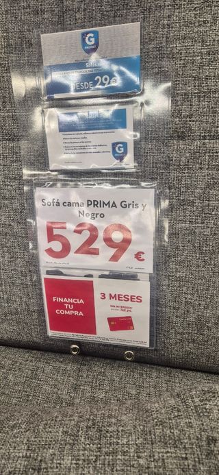 Sofá cama con arcon