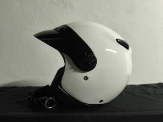 Casco moto nuevo Zeus blanco