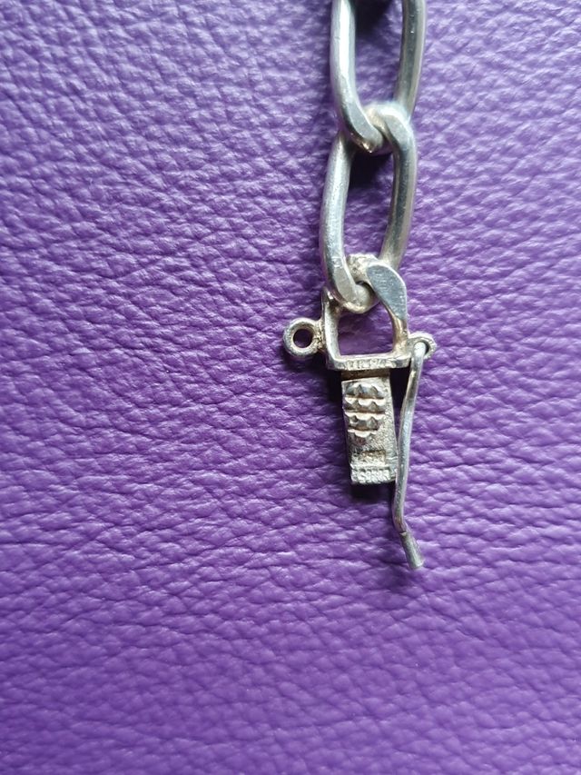 Pulsera esclava de plata Cristian  