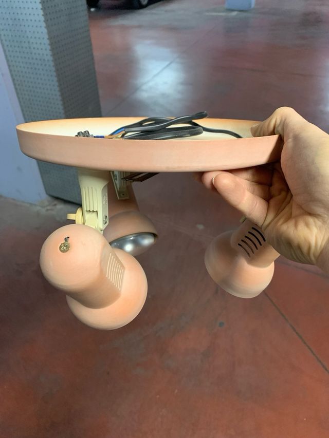 Lámpara aplique 3 focos