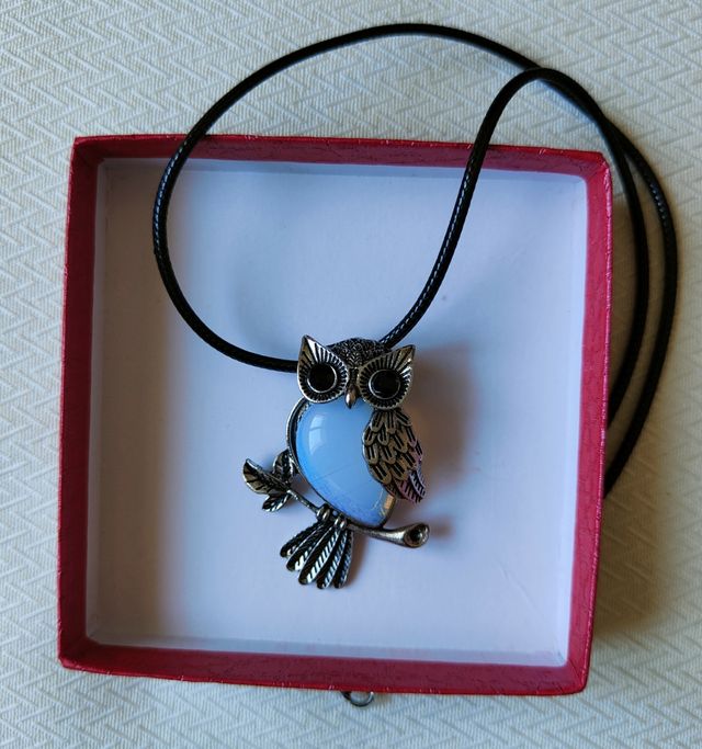 Ciondoli in metallo " Gufetto "