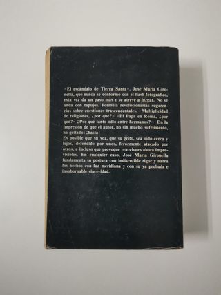 El escándalo de Tierra Santa