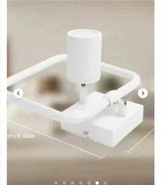 Lámpara techo LED tres modos luz.