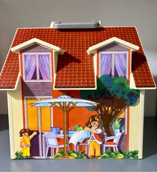 Casa maletín de muñecas Playmobil
