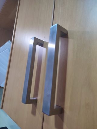 Puertas de cocina de madera de haya