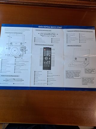 REPRODUCTOR DVD PORTATIL AIRIS