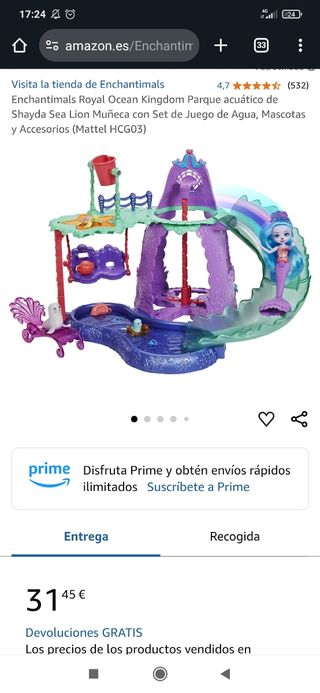 Tobogán Enchantimals