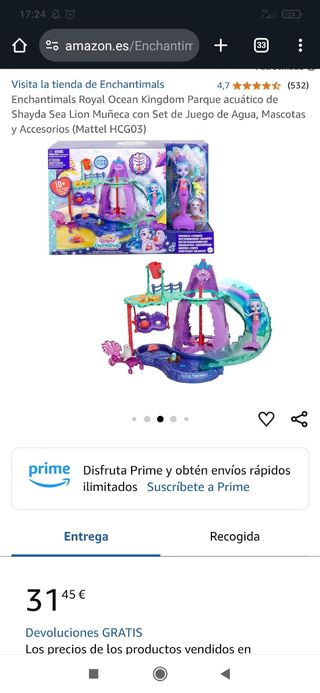 Tobogán Enchantimals