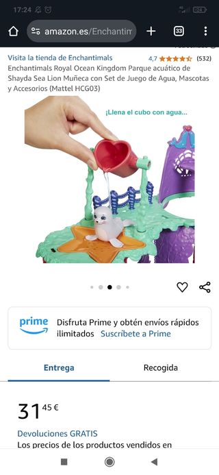 Tobogán Enchantimals