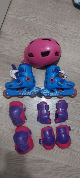 Conjunto de patinaje para niña