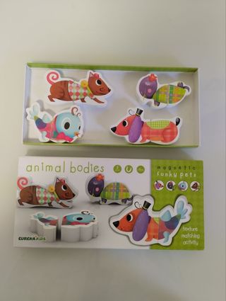 Animales magnéticos madera Eureka Kids