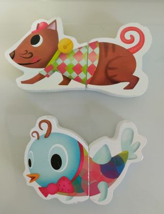 Animales magnéticos madera Eureka Kids