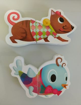 Animales magnéticos madera Eureka Kids