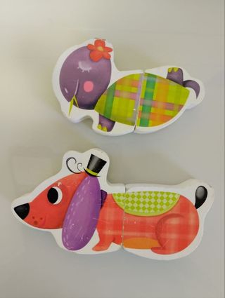 Animales magnéticos madera Eureka Kids