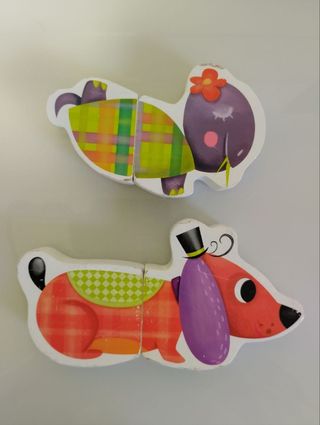 Animales magnéticos madera Eureka Kids