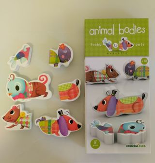 Animales magnéticos madera Eureka Kids