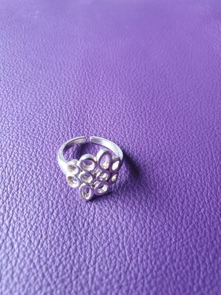 Anillo de plata ajustable 