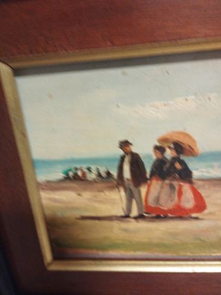 Cuadro oleo en tabla