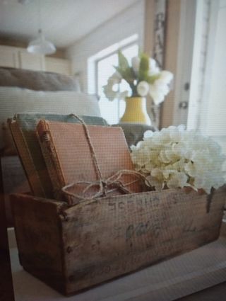 ANTIGUA CAJA FRANCESA DE LEVADURA DE MADERA.