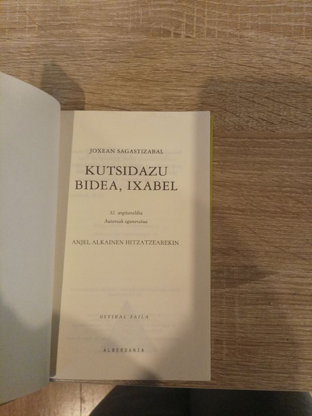 Kutsidazu bidea, Ixabel