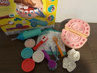 Playdoh dentista bromista juego niños con plasteli