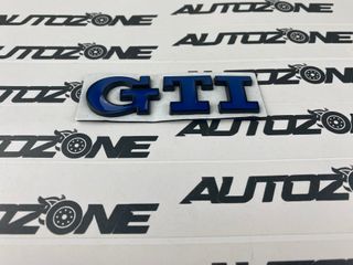 Emblema GTI azul/negro para maletero Volkswagen