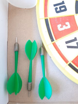 Juego Conjunto Diana + Dardos