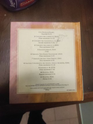 Mozart i Grandi compositori CD vintage classica