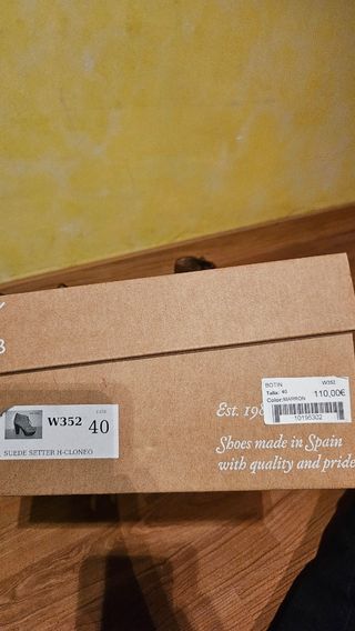 Botin piel ante