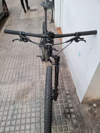 Bicicleta montaña.Cannondale fsi 4 carbono