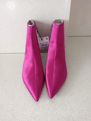 Botines ZARA a estrenar con etiqueta