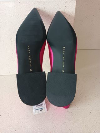 Botines ZARA a estrenar con etiqueta