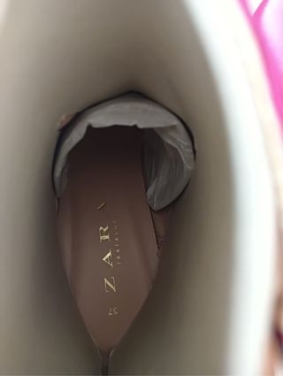 Botines ZARA a estrenar con etiqueta