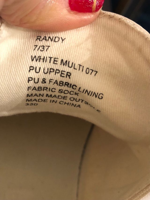 STEVE MADDEN zapatillas altas 37