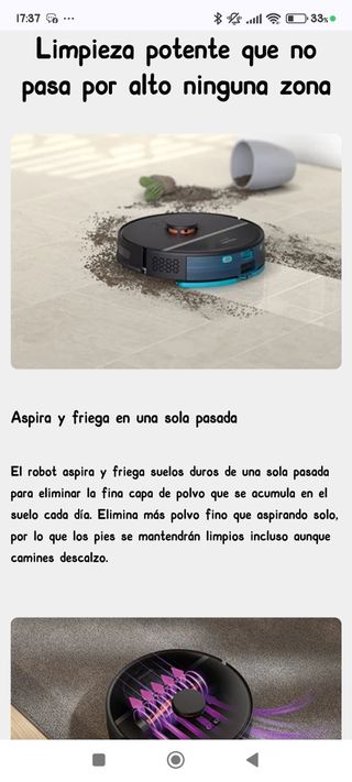Robot  aspirador Philips serie 3000