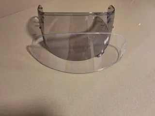 Pantalla transparente casco Shoei QWest + antivaho